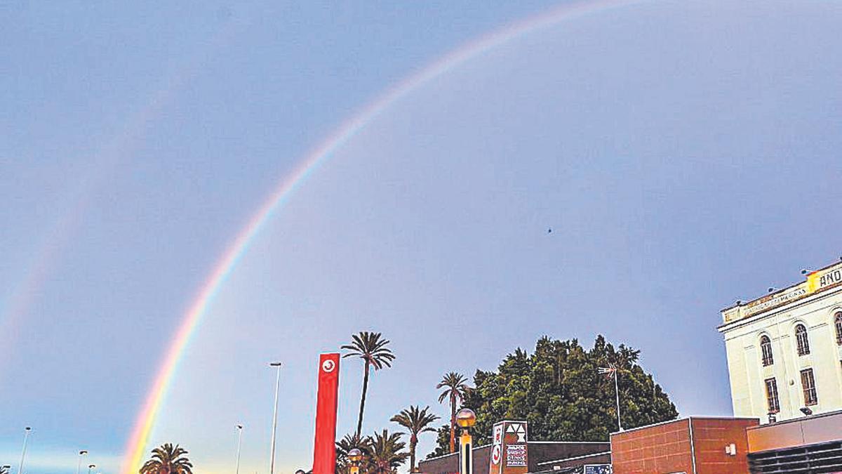 En cent anys es veuran menys arcs de Sant Martí a la zona mediterrània.