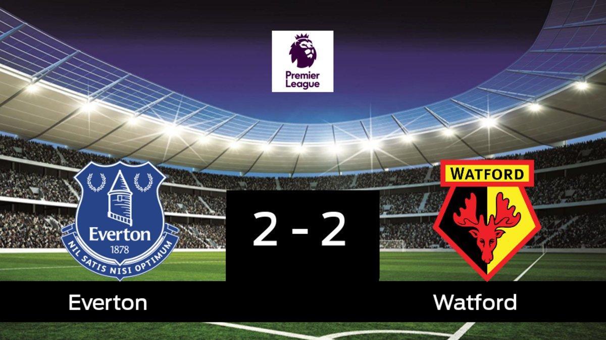 El Watford saca un punto al Everton en su casa 2-2