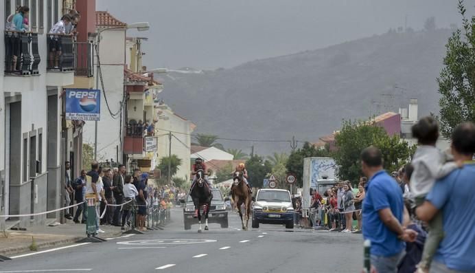 16/09/2017 TEROR. Carrera de caballos en la Avda. del Cabildo en Teror.  FOTO: J.PÉREZ CURBELO