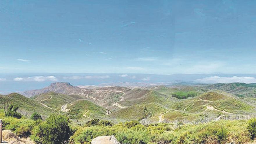 Espacio natural en La Gomera.