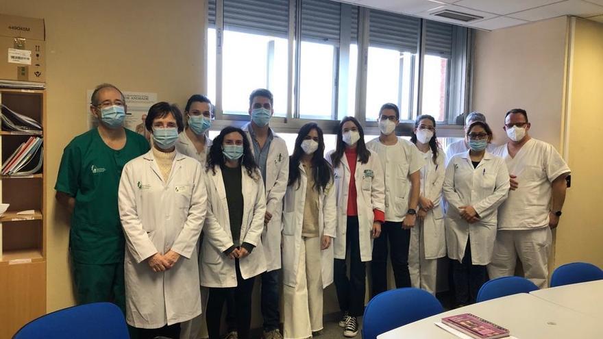 La Unidad de Hematología del Hospital San Pedro de Alcántara, que ha participado en el estudio Polarix.