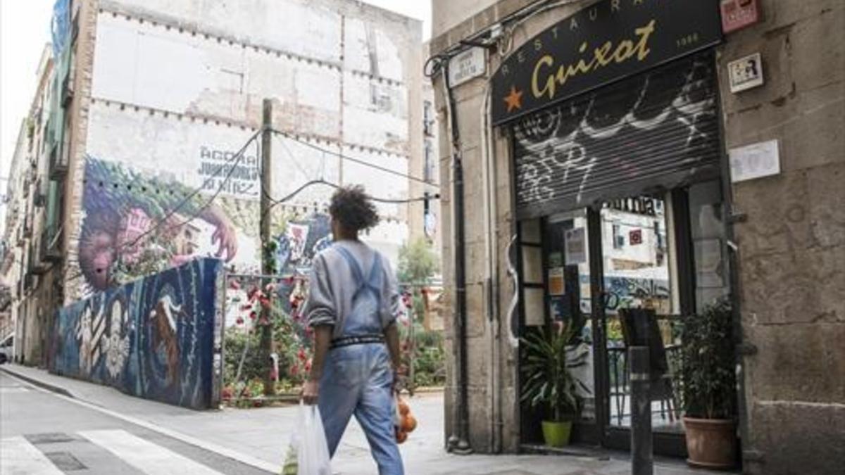 El antiguo bar feminista La Sal, ahora restaurante Guixot, en la calle de Riereta, 8.