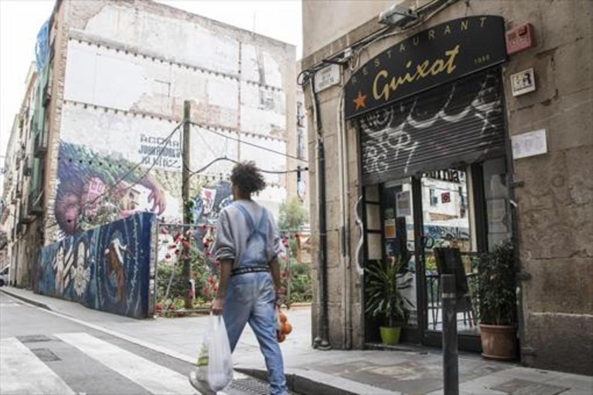 El antiguo bar feminista La Sal, ahora restaurante Guixot, en la calle de Riereta, 8.