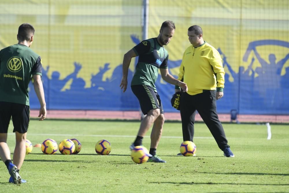 Entrenamiento de la UD Las Palmas