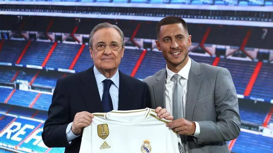 Hazard propone a Florentino el fichaje ideal: "Es un jugador Real Madrid"