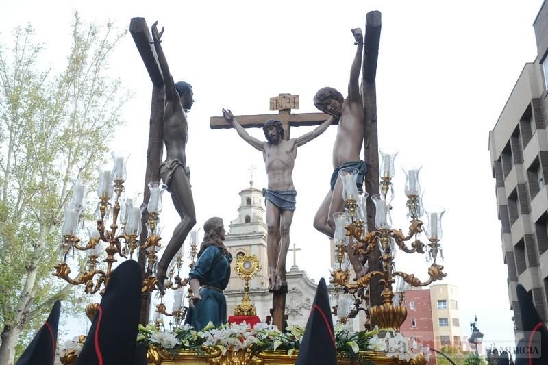 Procesión de la Soledad del Calvario en Murcia