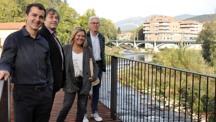 Estrenen un mirador a l&#039;aiguabarreig del Ter i el Freser al Ripollès