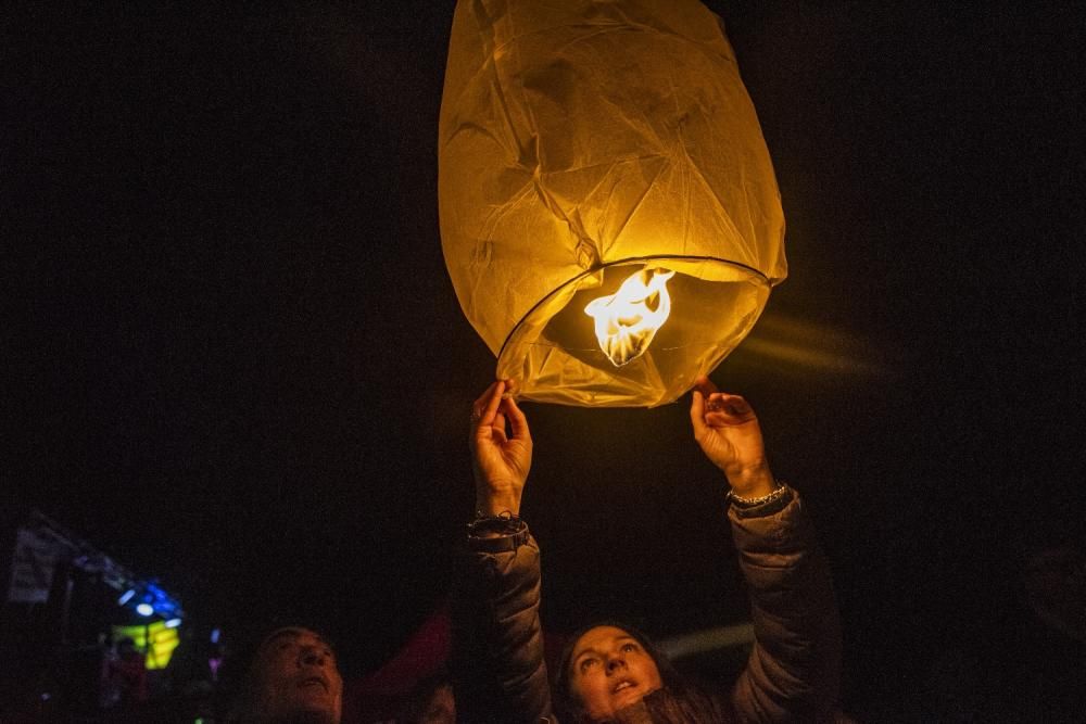 Prop de 3000 persones celebren el Cap d'Any a l'es