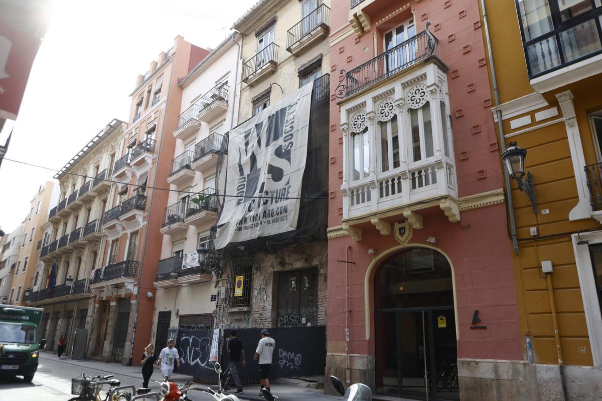 Ciutat Vella es uno de los distritos más saturados de apartamentos de València.