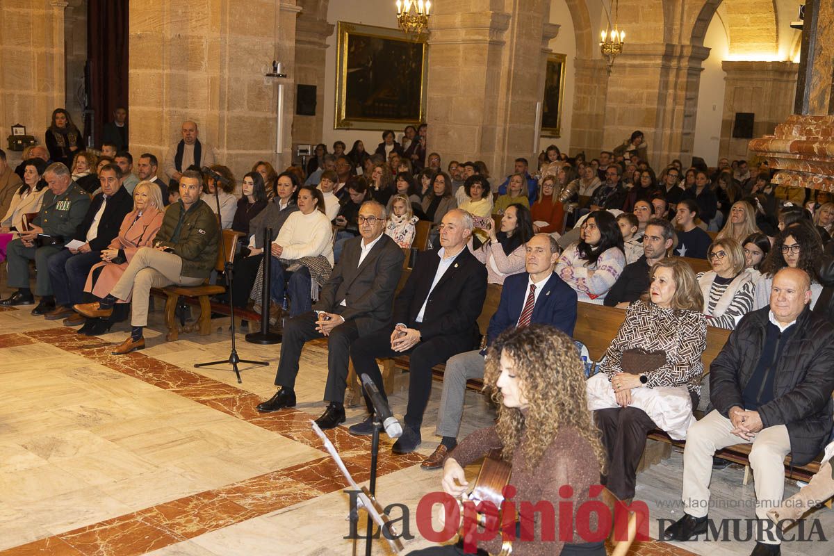 Así ha sido el concierto de Navidad protagonizado por los coros escolares de Caravaca en la Basílica de la Vera Cruz