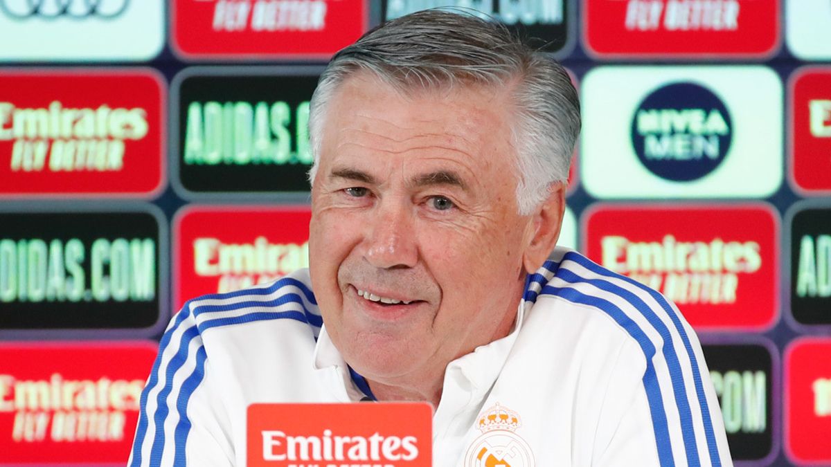 Ancelotti comparece este lunes en la sala de prensa de Valdebebas