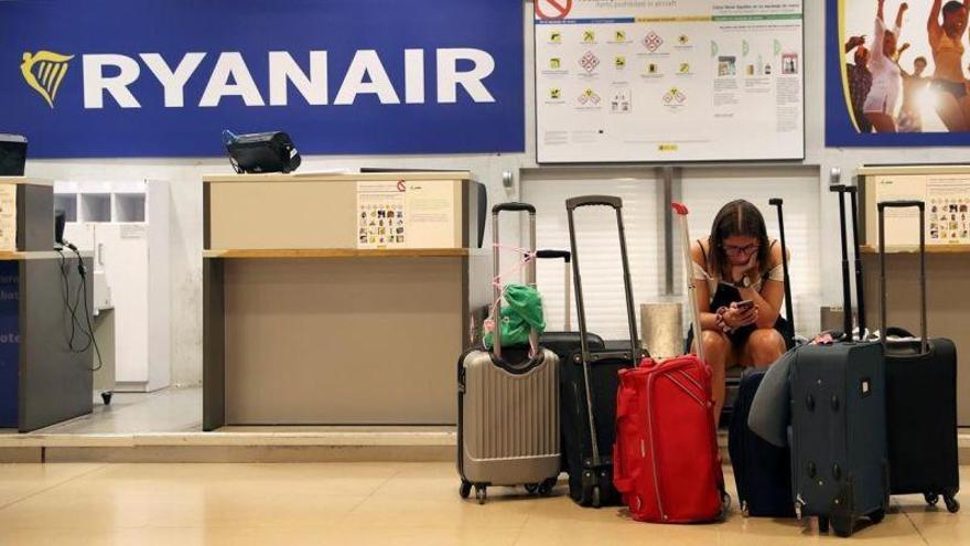 Ryanair rebaja de 190 a 150 los vuelos cancelados por la huelga del 28 de septiembre