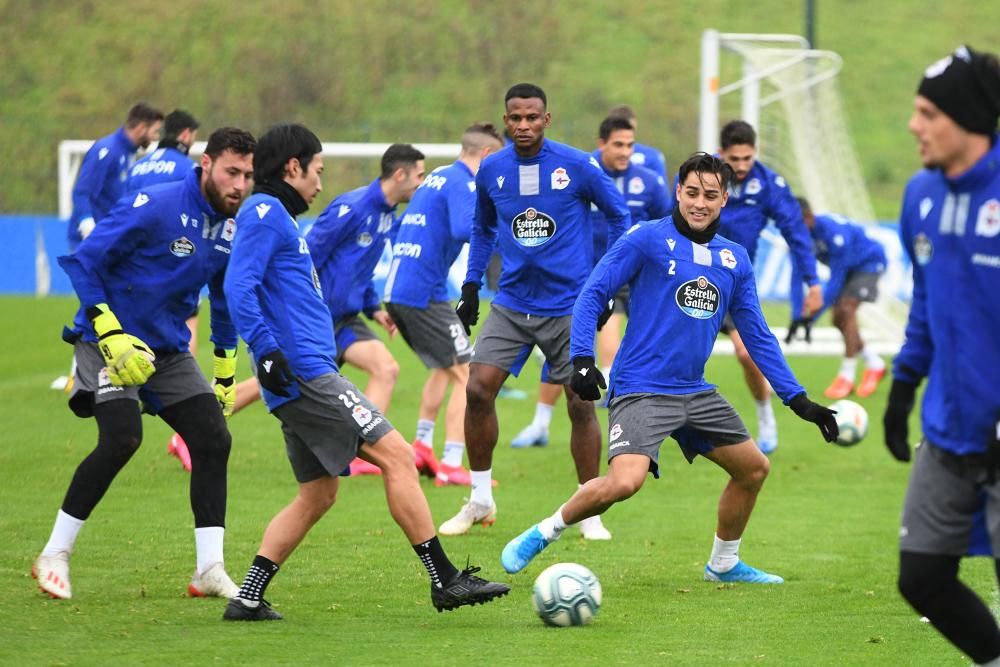 El Dépor ya prepara el partido contra Las Palmas