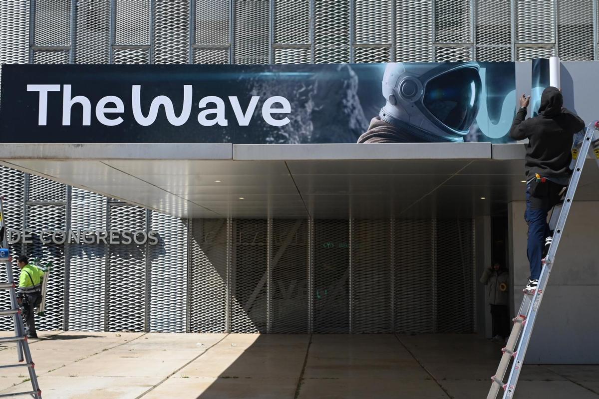 En imágenes I Así avanzan los preparativos para el arranque de The Wave en Zaragoza En imágenes I Así avanzan los preparativos para el arranque de The Wave en Zaragoza