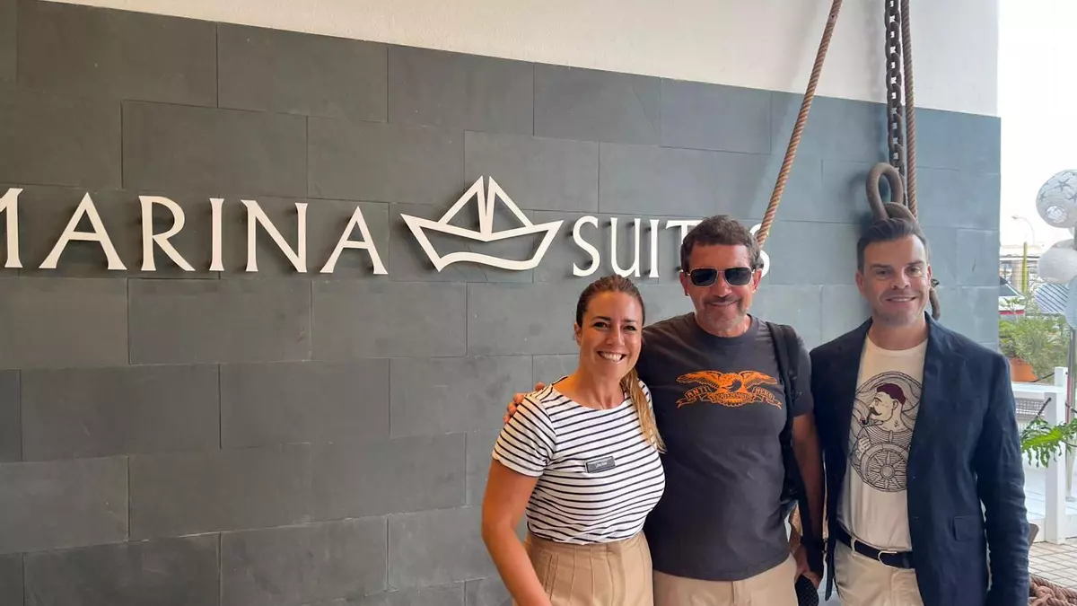 Hotel Marina Suites, escenario de película con Antonio Banderas