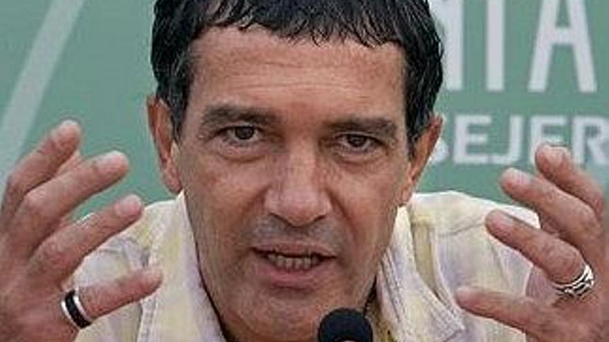 El actor Antonio Banderas