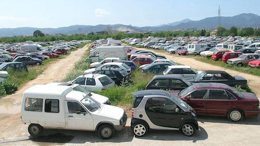 Der Autohof von Palma de Mallorca: Ob die Stadt hier den Überblick hat?