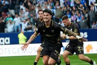 El Málaga CF - UD Las Palmas, en imágenes