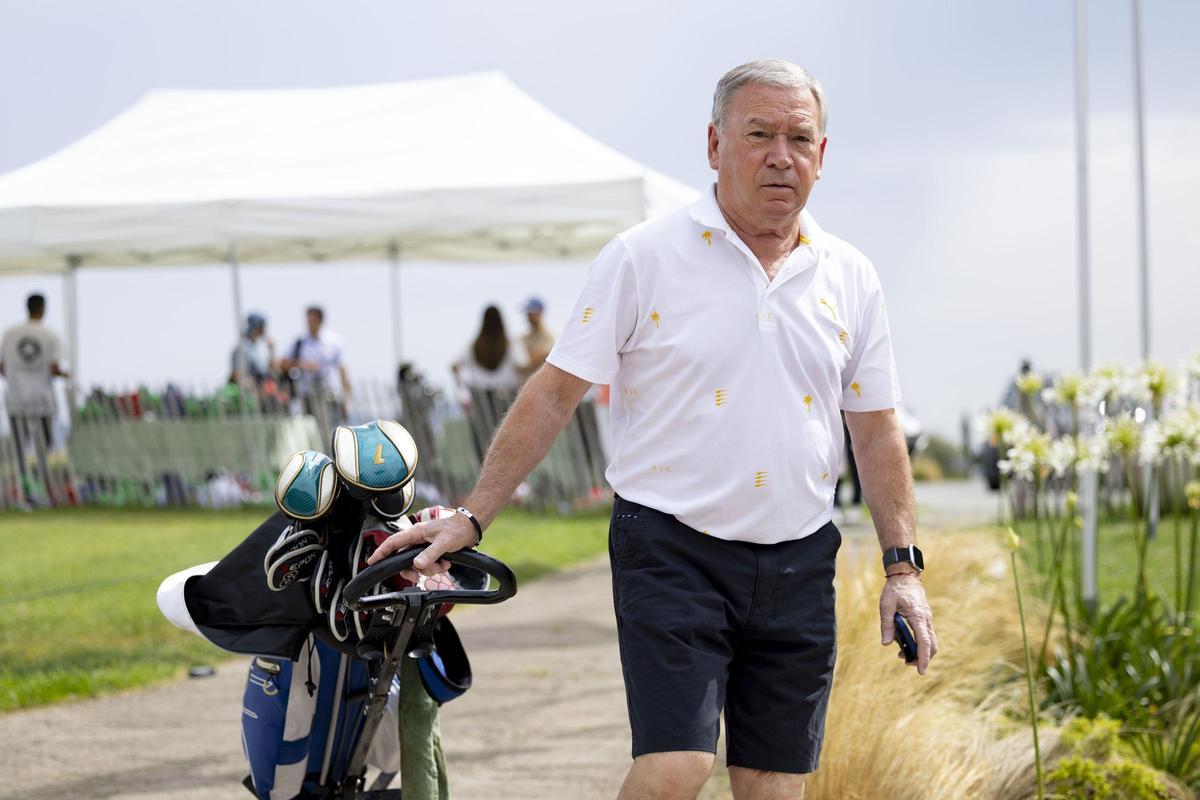 Javier Clemente en el Guardiola Legend Trophy, Torneo Golf. Javier Clemente en el Guardiola Legend Trophy, Torneo Golf.