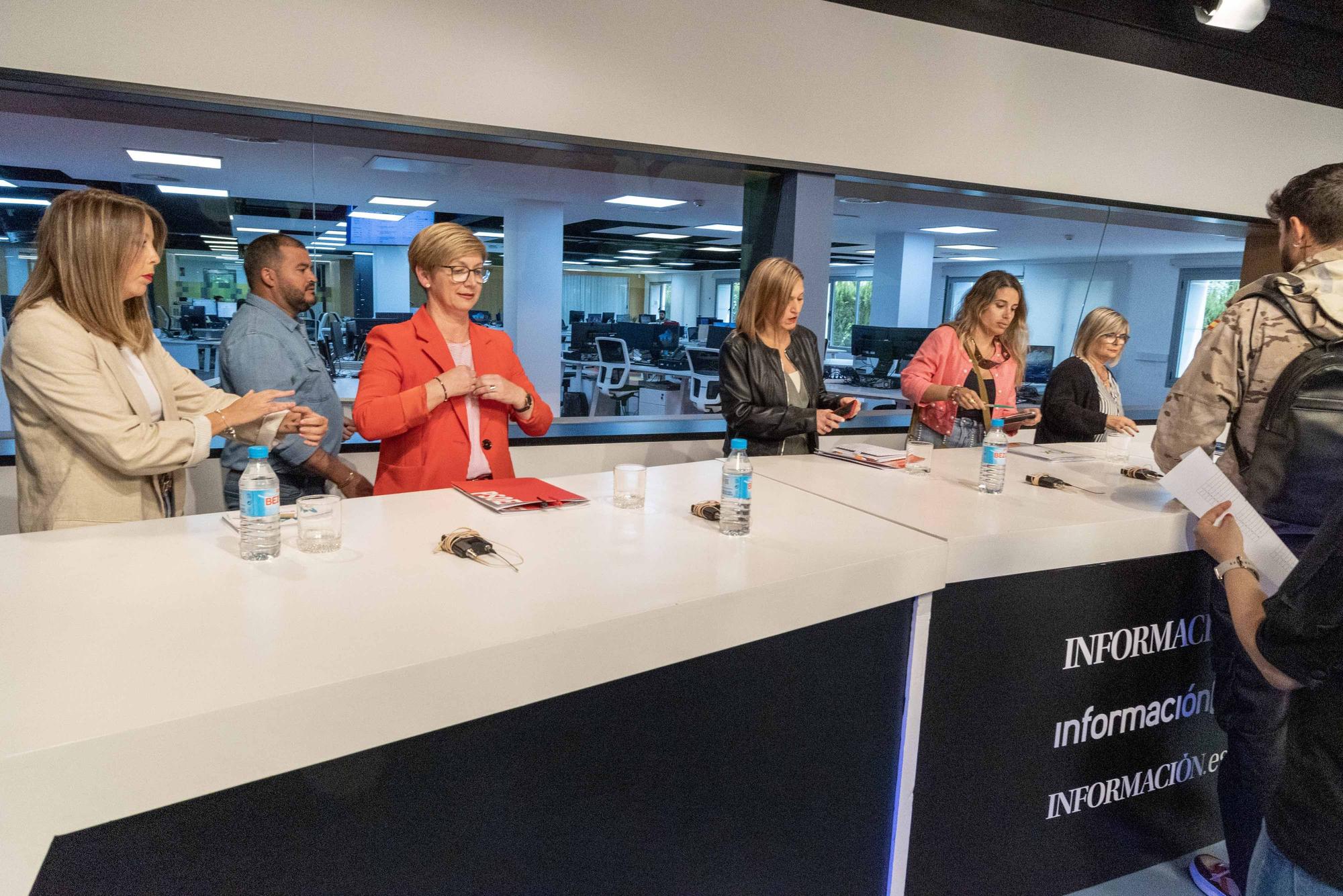 Debate electoral de los candidatos de Santa Pola en INFORMACIÓN