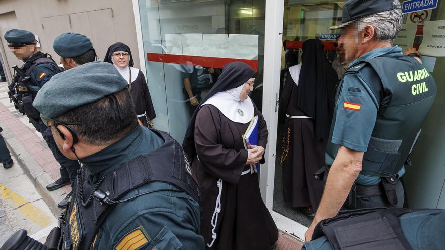 El juicio por el desahucio de las exmonjas de Belorado queda visto para sentencia