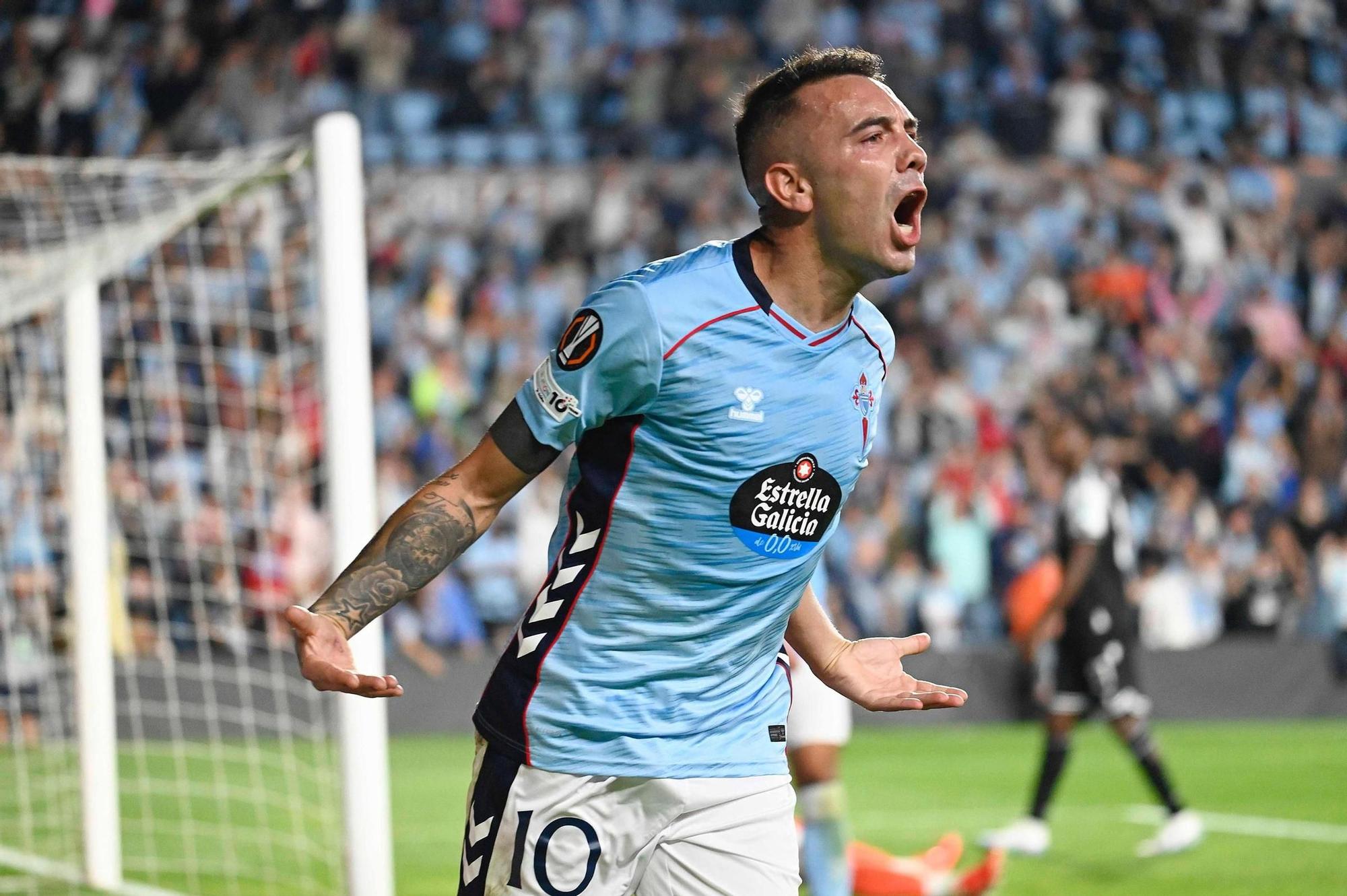 Las imágenes del Celta-PAOK