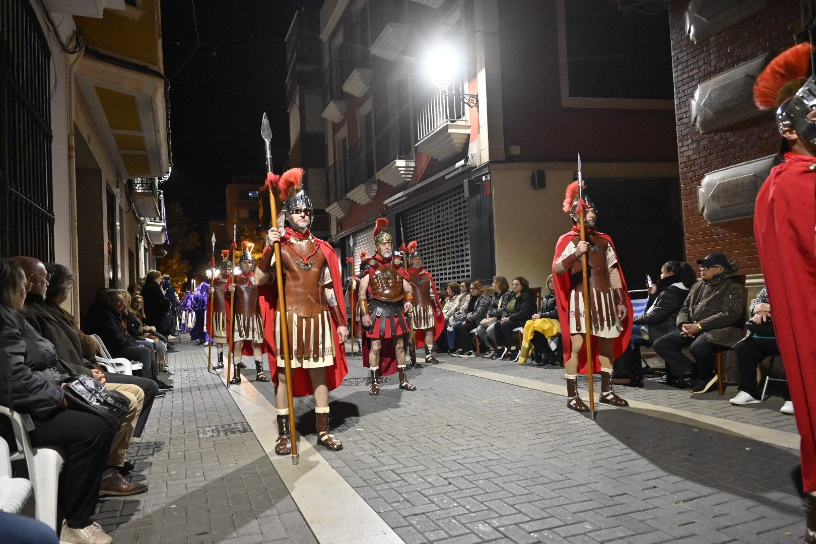 Las imágenes de la procesión del Santo Entierro en Vila-real