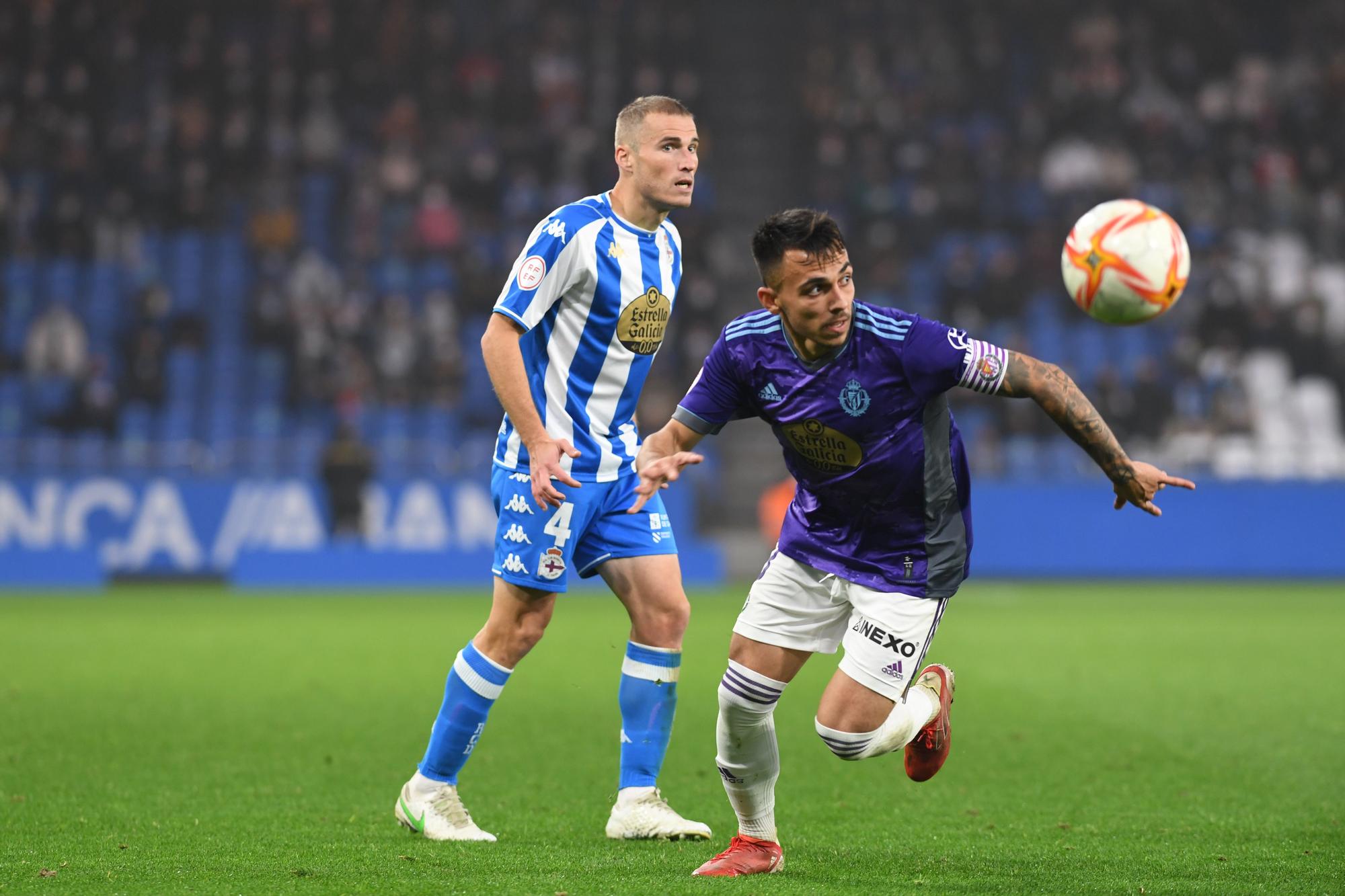 El Dépor le gana 3-0 al Valladolid Promesas