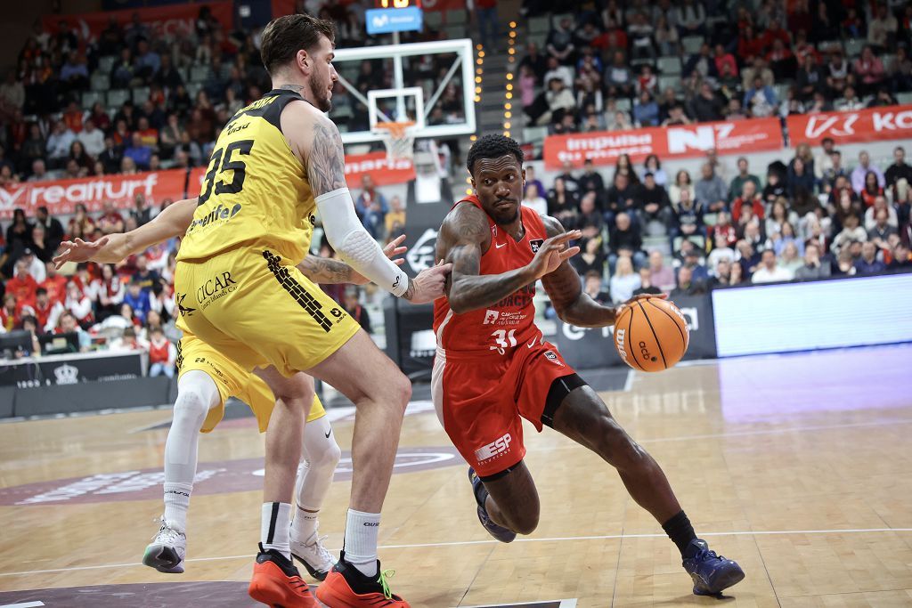 Tragedia en el Palacio: El UCAM Murcia pierde con un triple a falta de ocho décimas