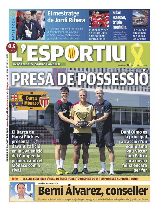 Las portadas de la prensa deportiva de hoy