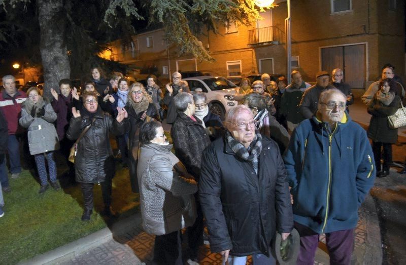 Concentración en Frula en rechazo a la violencia de género