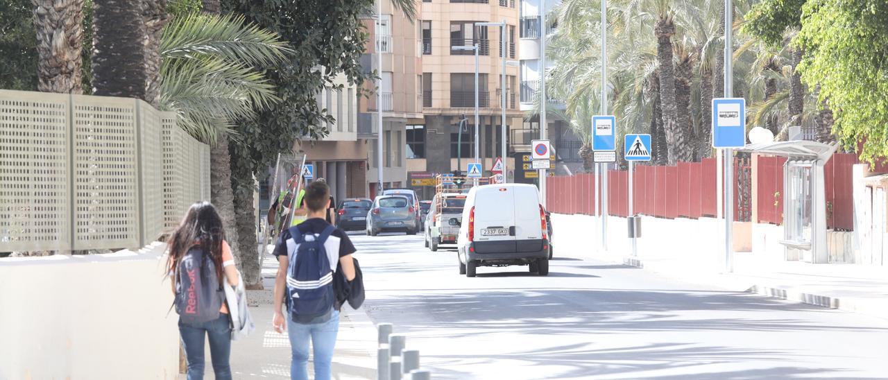 Calle Virgen de la Cabeza después de las obras