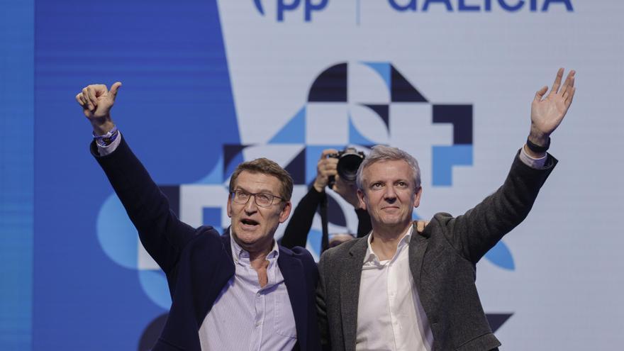 El PP cierra la campaña en tensión y sondeando pactos con Democracia Ourensana y Vox