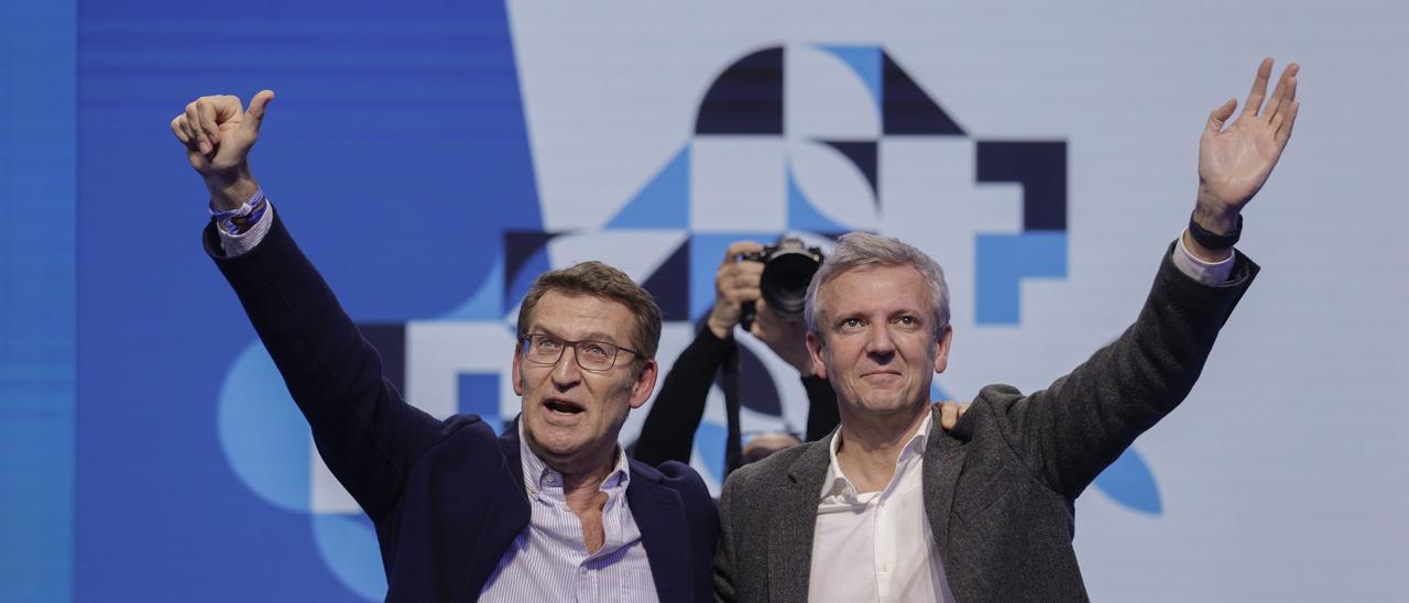 Feijóo pide concentrar el voto en el PP para frenar al nacionalismo en Galicia
