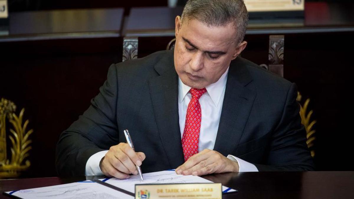 El fiscal general de Venezuela, Tarek William Saab.