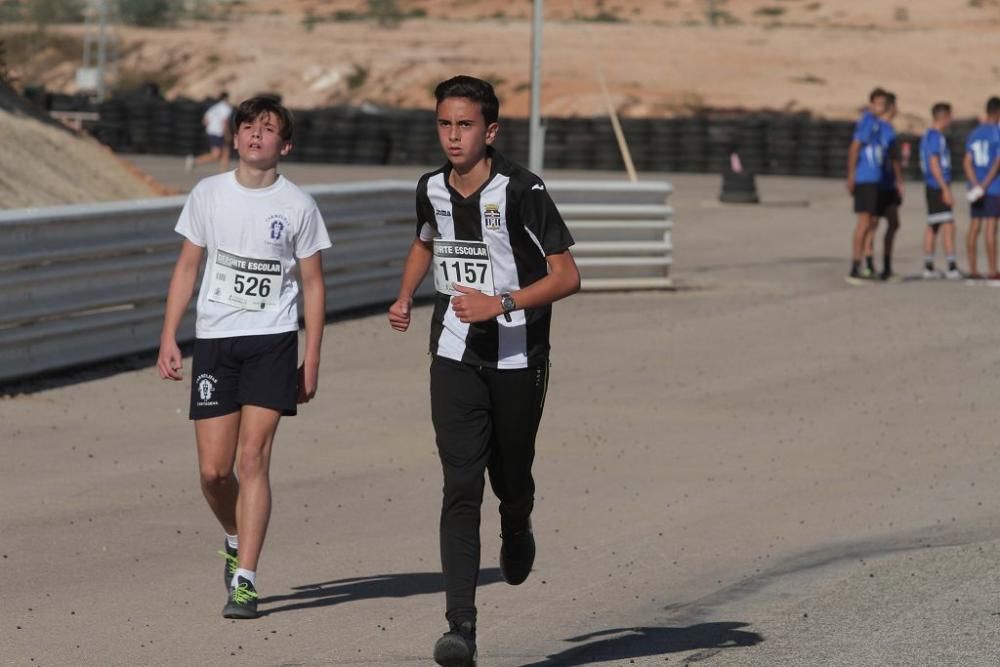 Cross Escolar Cartagena en el Circuito de Velocida