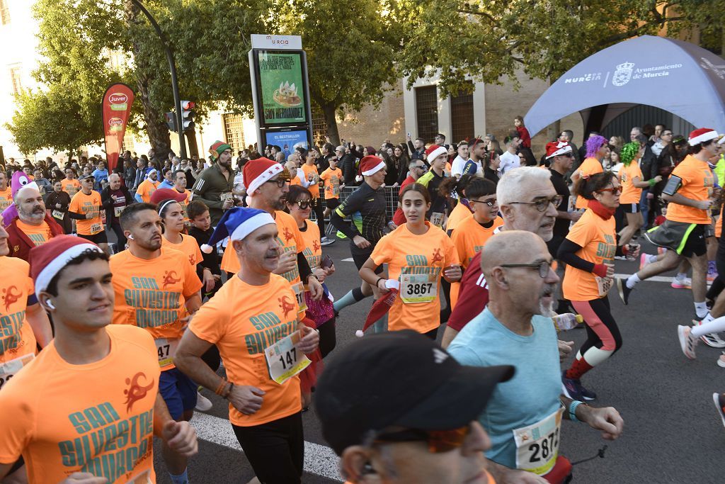 La San Silvestre 2025 en Murcia, en fotografías
