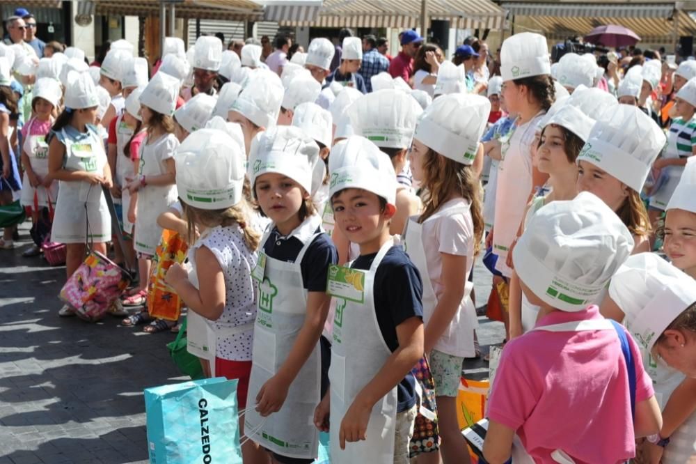 Más de 250 niños participan en el HuertaChef