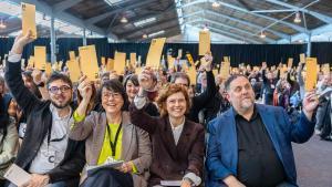 Imagen del último congreso de ERC, celebrado el 15 de marzo de 2025