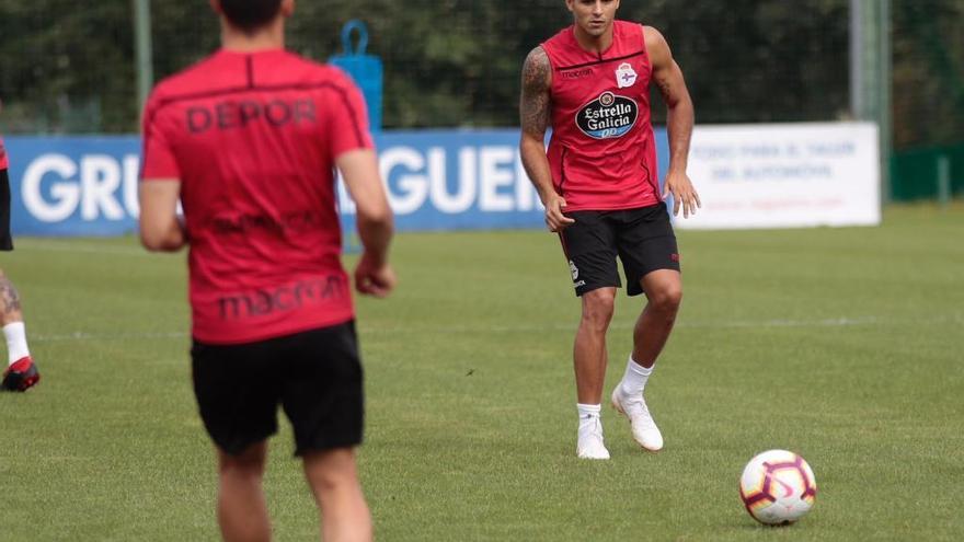 David Simón en un entrenamiento.