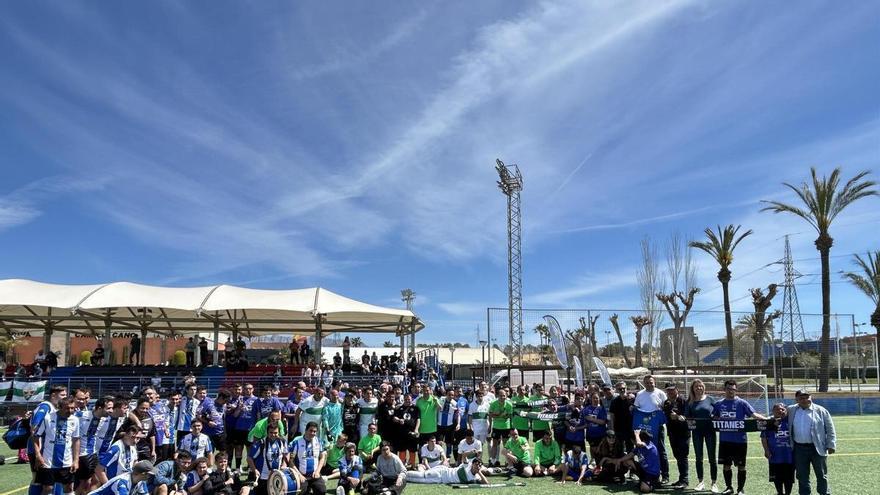 Hércules, Elche y Titanes disfrutaron del I torneo de futbol adaptado “Javi Torres” en La Nucía