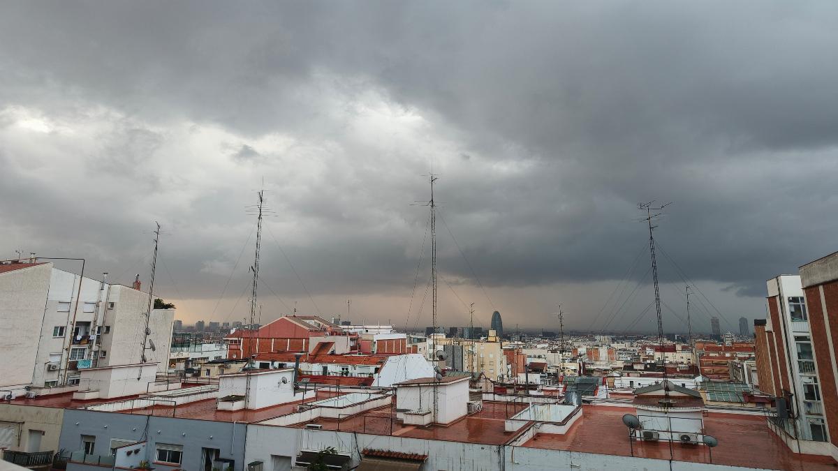 Cielos nubosos en Barcelona