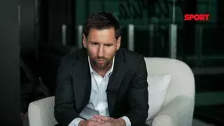 Leo Messi: "En París no me sentía bien con lo que me gusta hacer, jugar a fútbol"