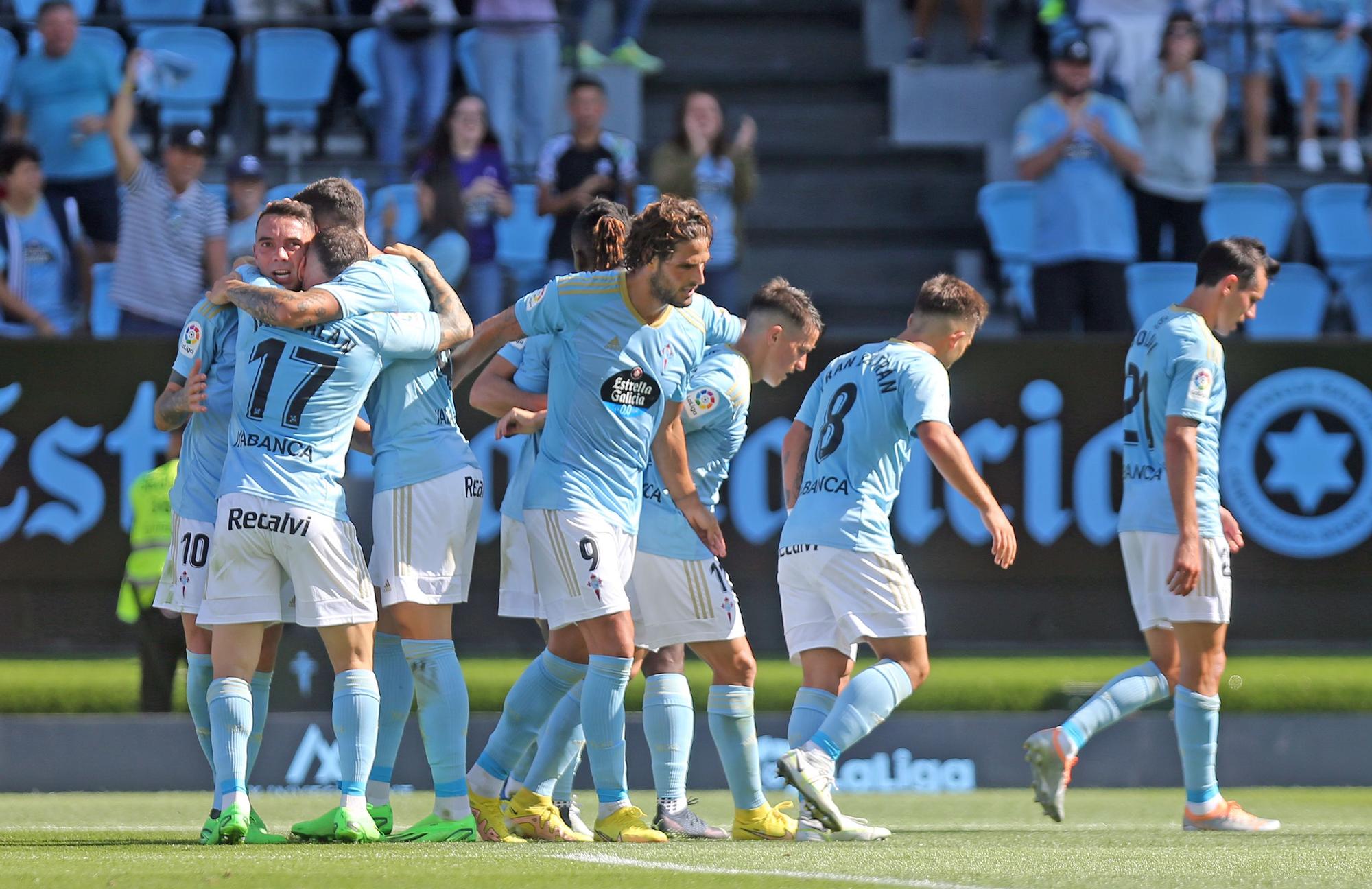 Las mejores imágenes del encuentro del Celta ante el Espanyol