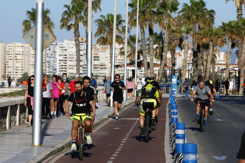 El Paseo Marítimo, este sábado