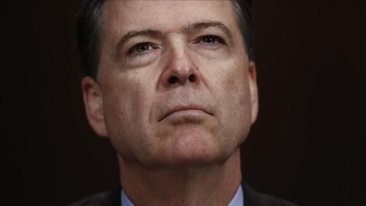 James Comey, en una audiencia en el Senado, en Washington, el 3 de mayo.