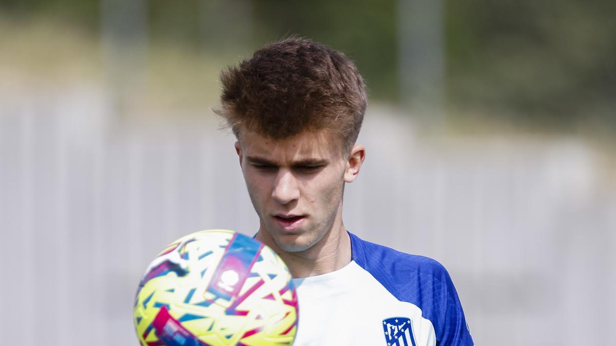 Entrenamiento del Atlético de Madrid Barrios