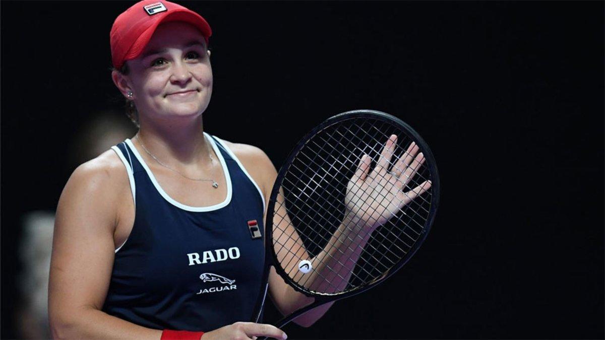 Barty agradeciendo el apoyo tras la semifinal