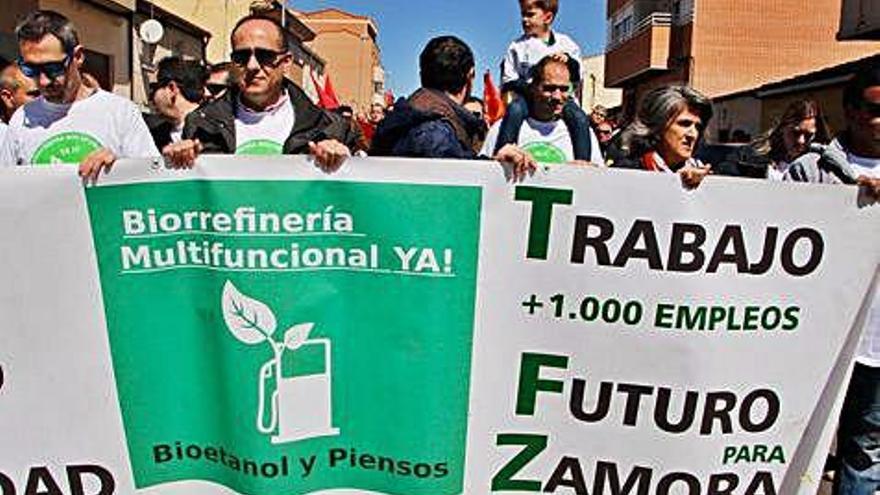 Imagen de una de las manifestaciones de apoyo al proyecto celebradas en los últimos años.