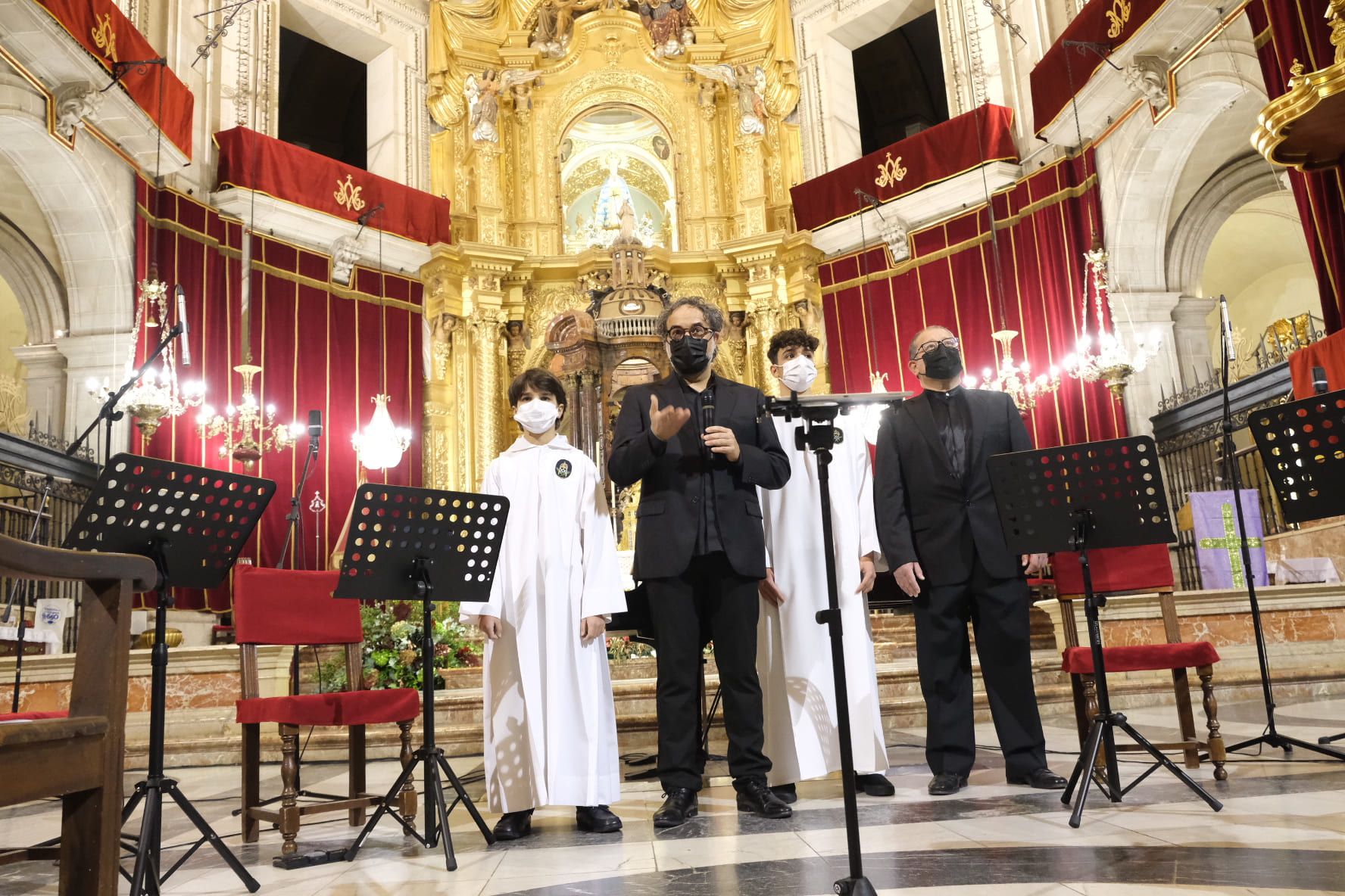 Concierto de Navidad en Santa María en Elche.